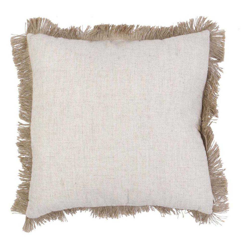 The Home Deco Factory - Coussin à franges en raphia 40 cm The Home Deco Factory - Imagen 4