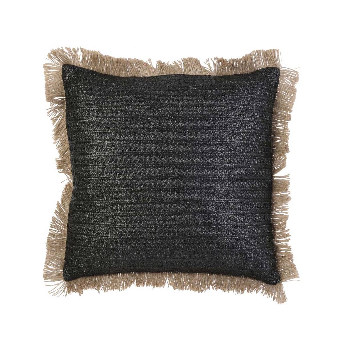 The Home Deco Factory - Coussin à franges en raphia 40 cm The Home Deco Factory - Imagen 1