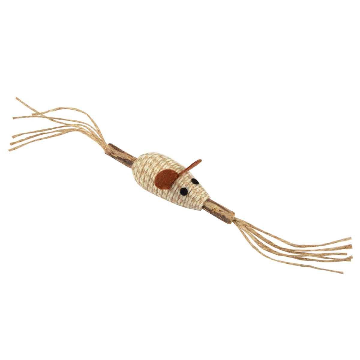 Love Story - Jouet Souris pour Chat "Matatabi" 12cm Naturel