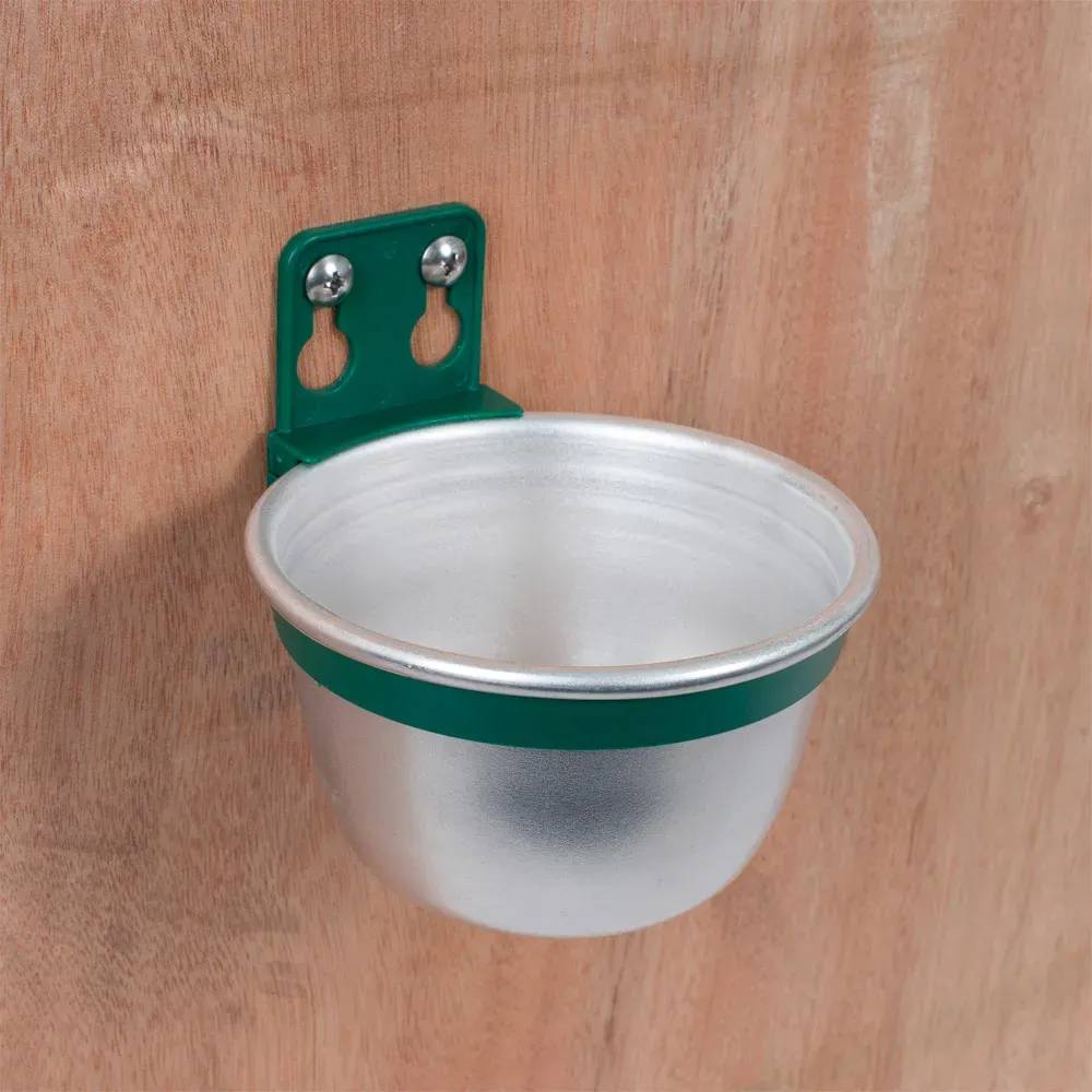Olba - Bol aluminium mangeoire - abreuvoir multi animaux ø10cm Olba - Image 3