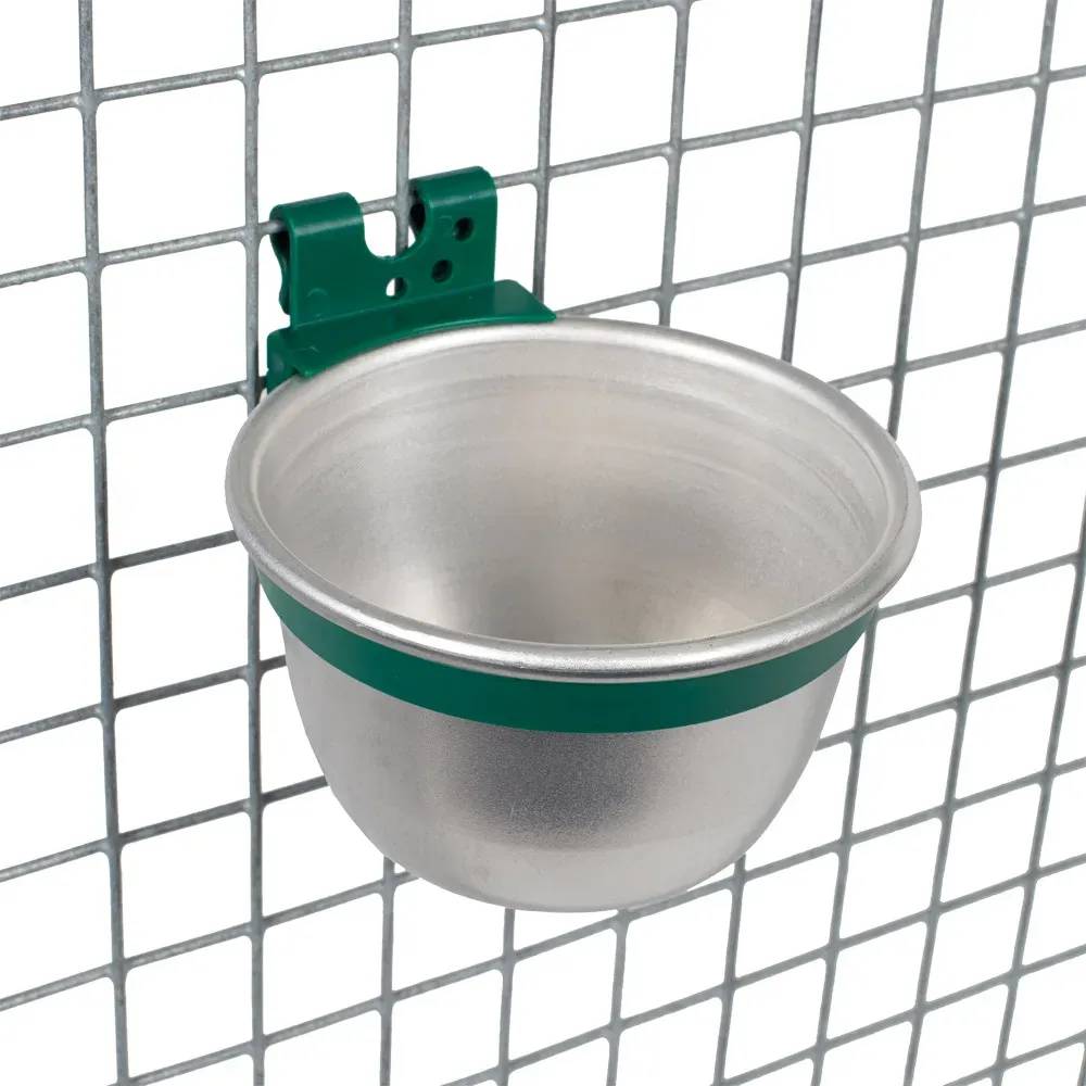 Olba - Bol aluminium mangeoire - abreuvoir  multi animaux  ø10cm Olba - Image 1