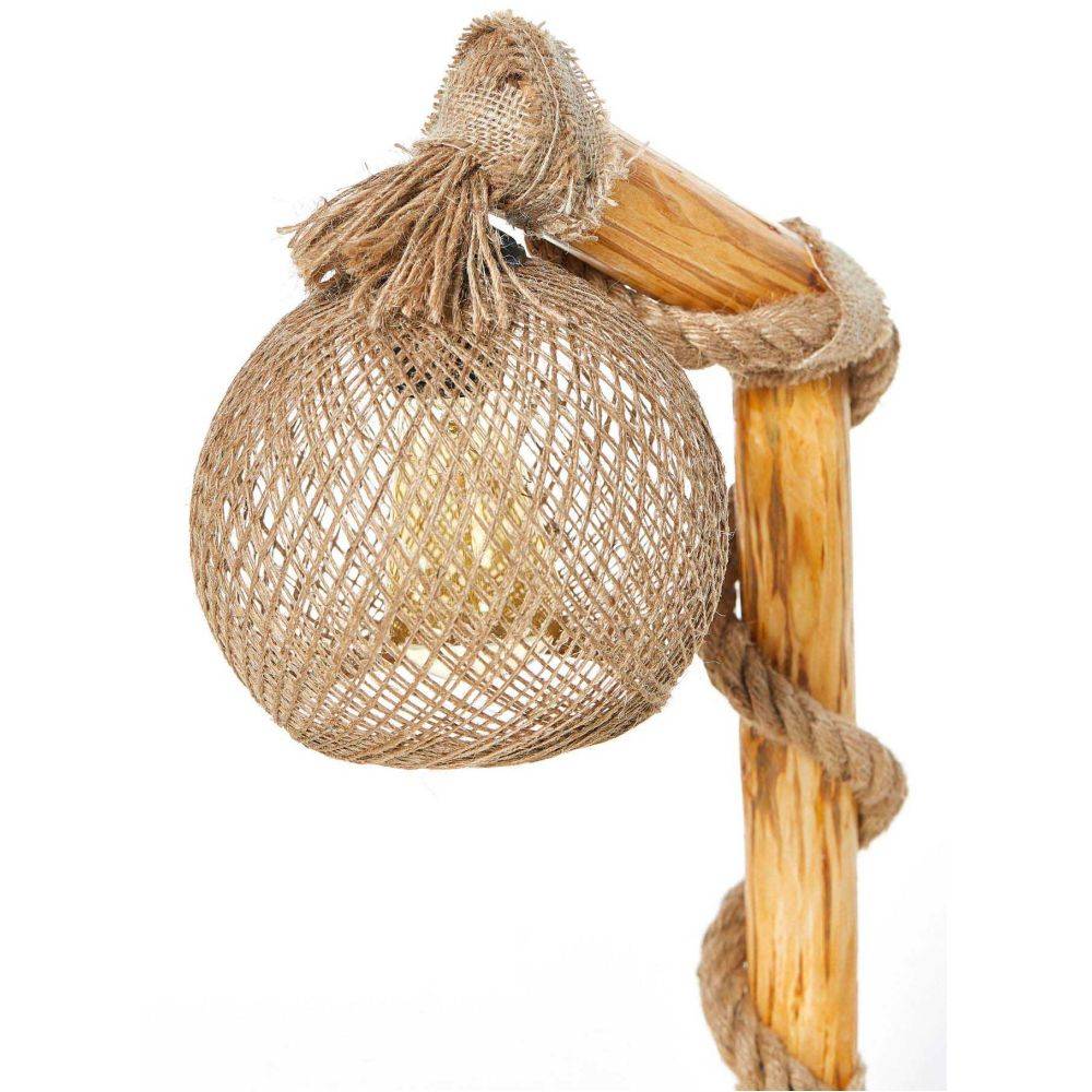 Hanah Home - Lampe de bureau en bois Canata - Imagen 4