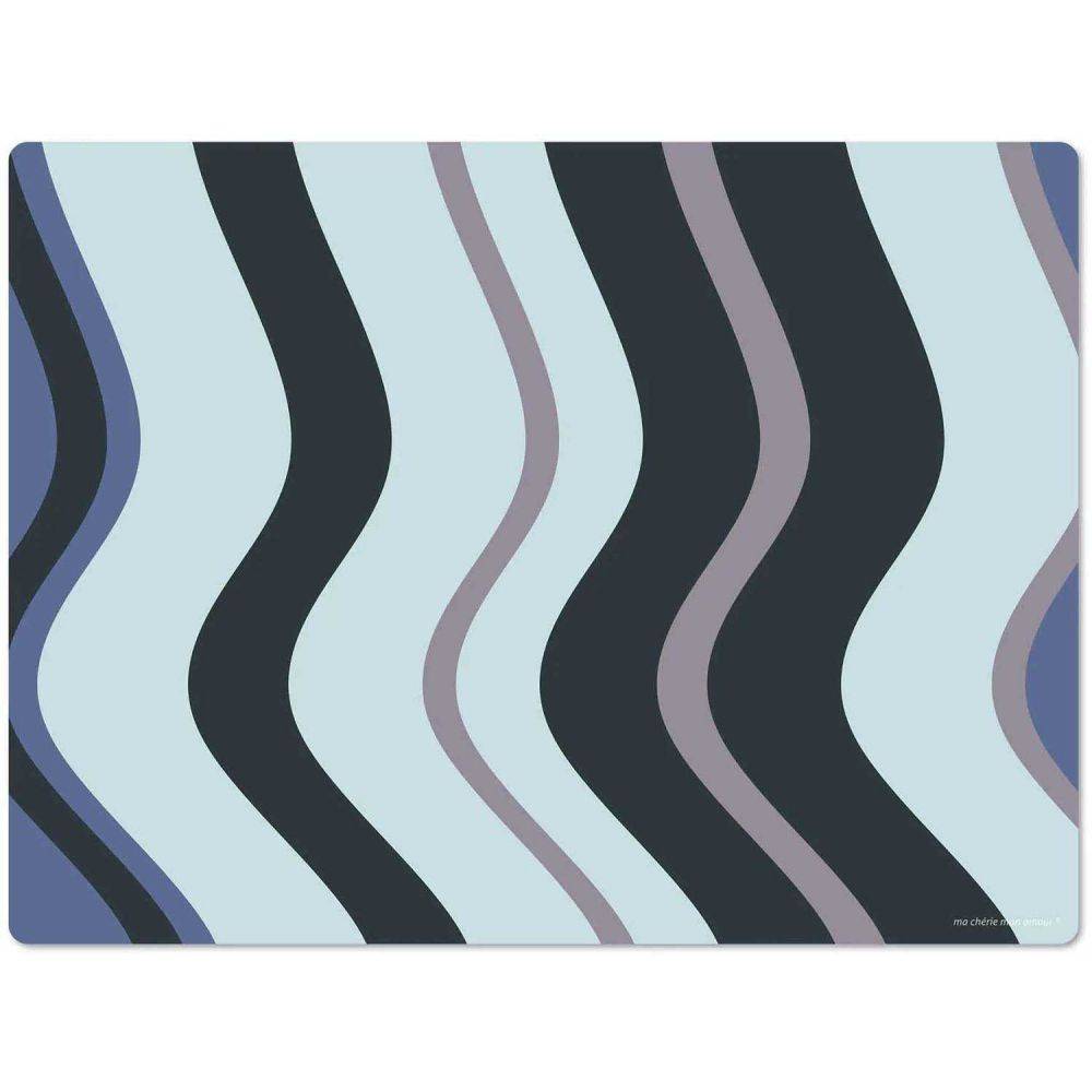 Set de table en vinyle 40 x 30 cm Wave II Lot de 2 sets de table motifs assortis - Imagen 4