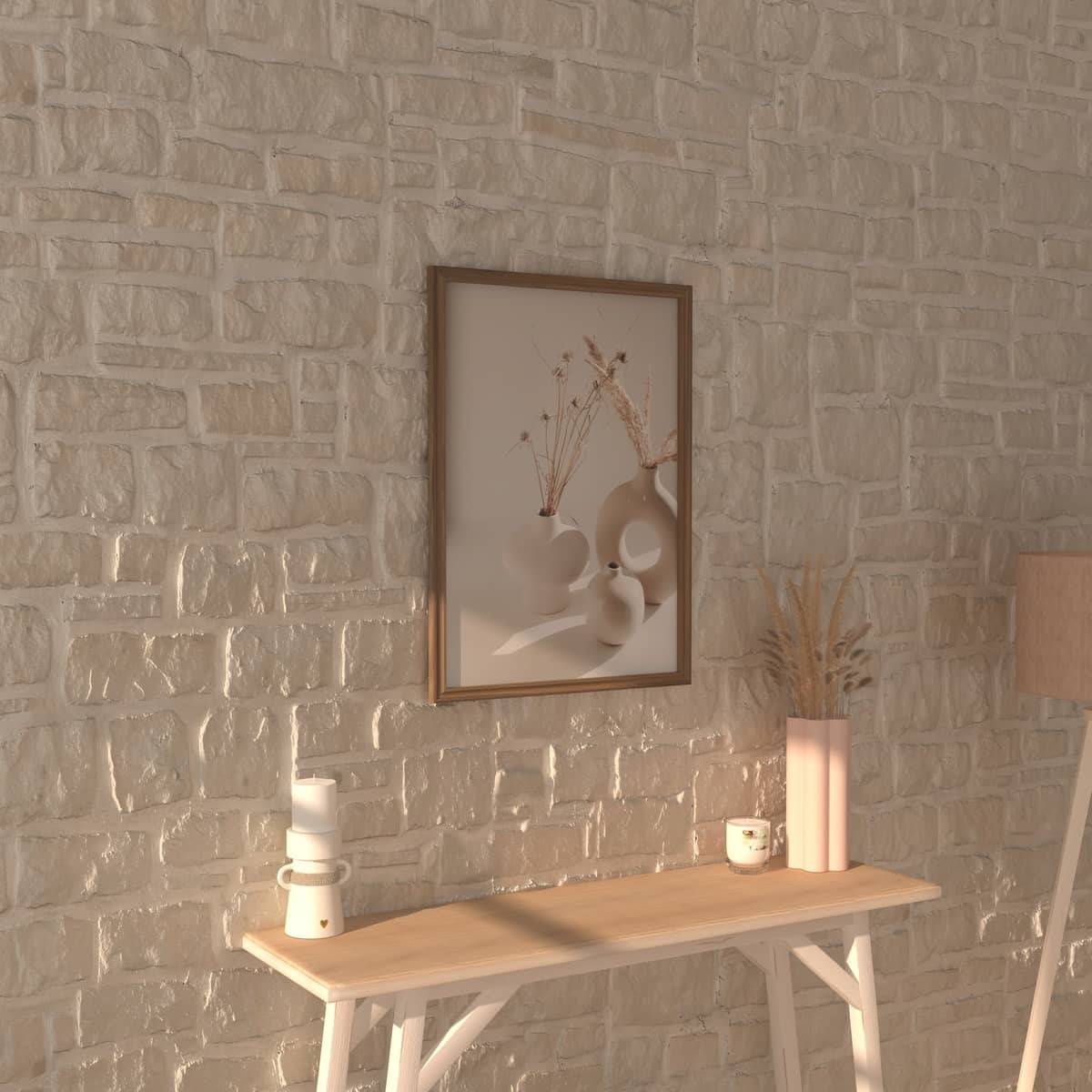 Atmosphera - Cadre photo "Mae" en MDF 50x70cm - Atmosphera Créateur d'intérieur - Imagen 1