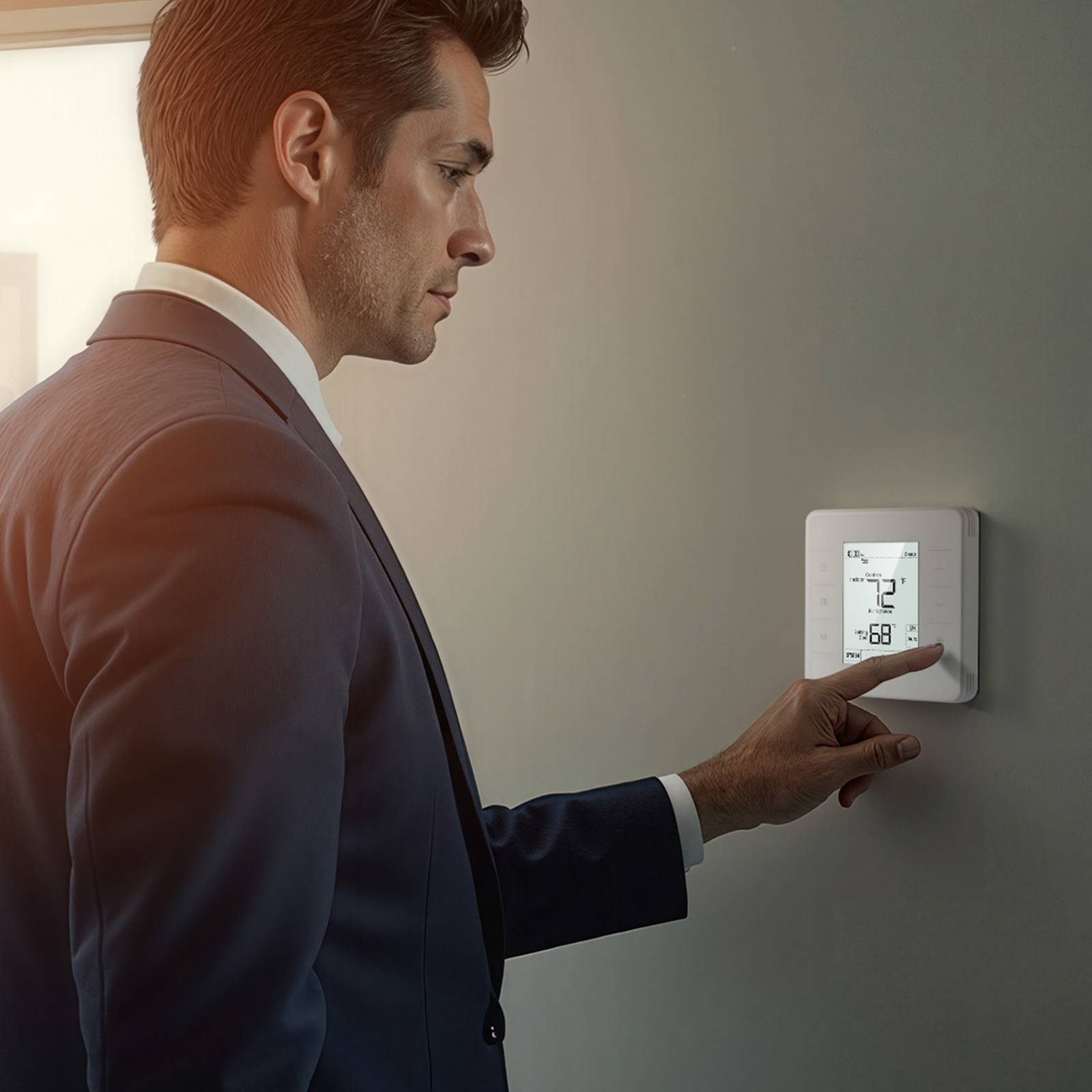VEVOR Thermostat Programmable Domestique 7 Jours pour Pompe Chaleur Climatiseur - Image 8