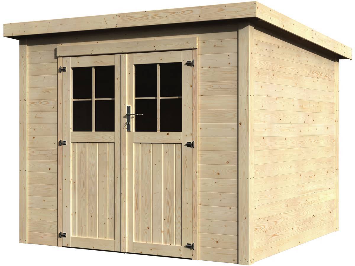Habitat Et Jardin - Abri Jardin Bois "talion" - 5.36 M² - 2.30 X 2.33 X 2.02 M - 19 Mm -decor Et Jardin