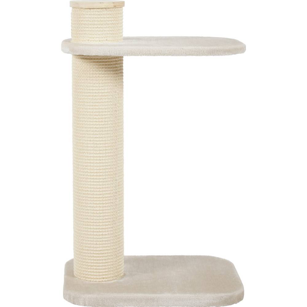 Zolux - Arbre à chat CITY CAT 2, hauteur 97 cm, poteau ø 17 cm, Beige pour chat - Image 3