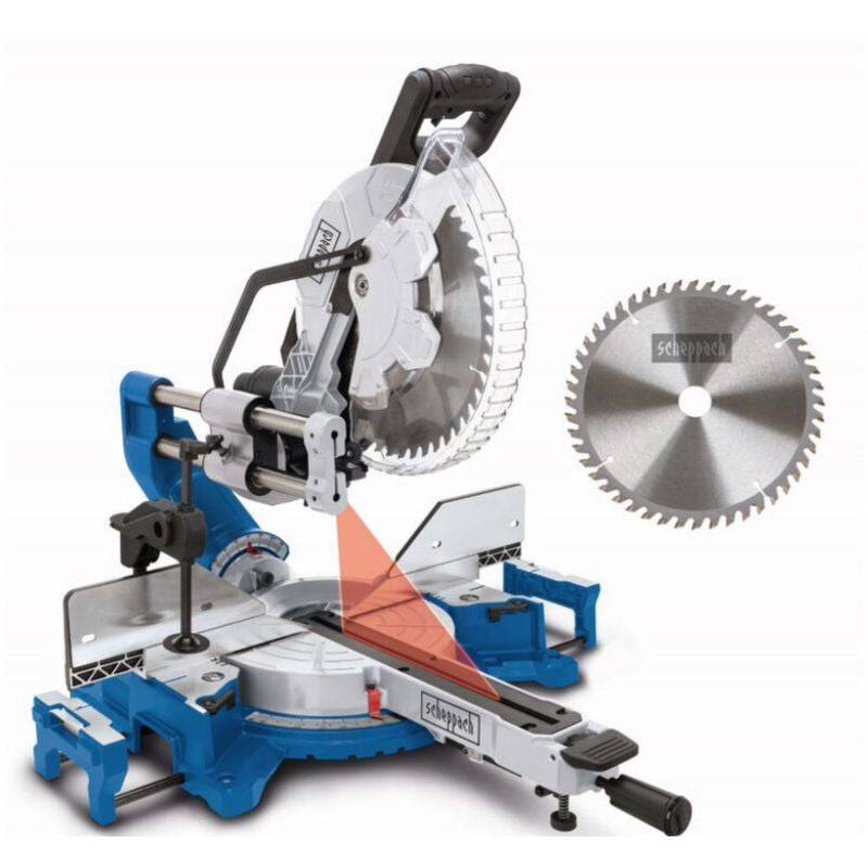 Scheppach - Scie à onglet radiale SCHEPPACH HM305SL 5901223901 305mm Scheppach - Imagen 1