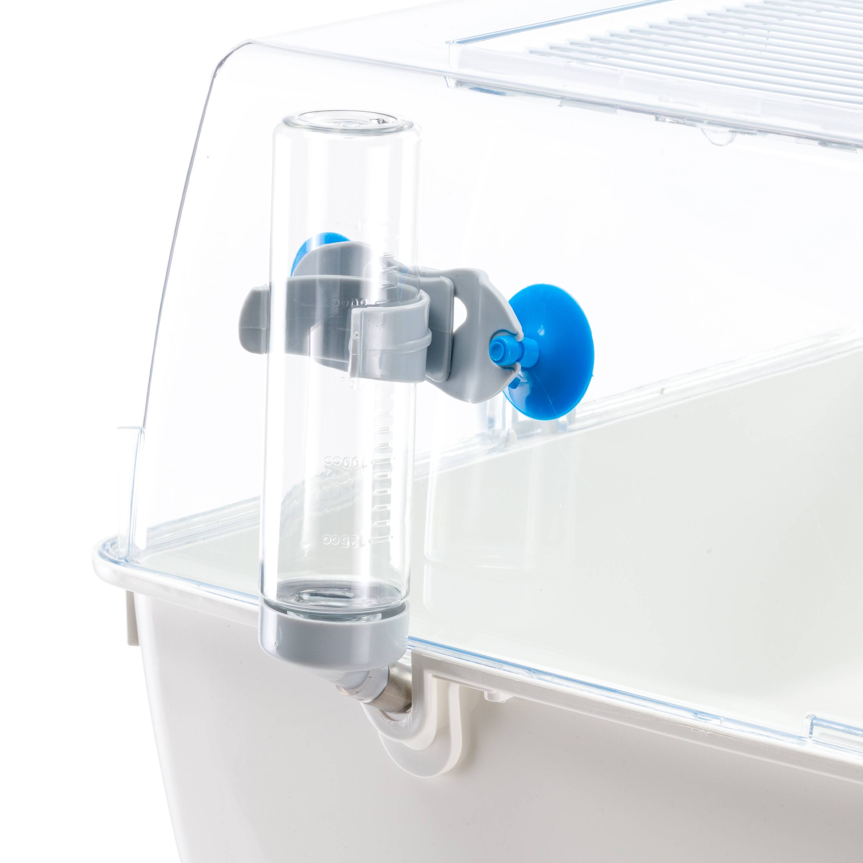 Ferplast - FERPLAST MINI DUNA HAMSTER Cage pour Rongeurs pour Hamsters, Souris, en Plastique, Accessoires inclus : Mangeoire, Abreuvoir, Étagère, Maison, - Imagen 9