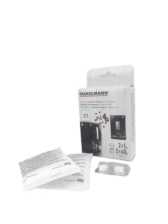 Pack entretien détartrant et nettoyage pour machine à expresso Fackelmann Petit Déjeuner - Image 2