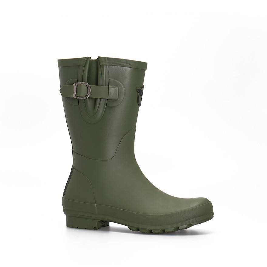 Rouchette - IDOL Wellies Short Kaki Rouchette - Image 1