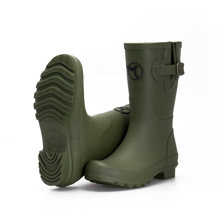 Rouchette - IDOL Wellies Short Kaki Rouchette - Image 2