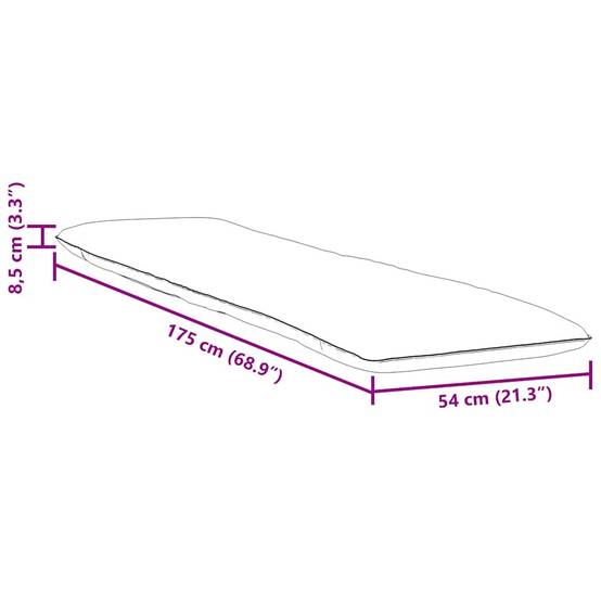 Vidaxl - Transat pliant bleu royal 175 x 54 x 8,5 cm tissu Oxford vidaXL 4019756 - Image 3