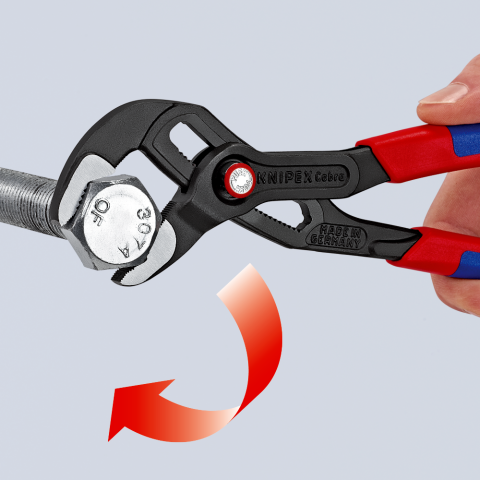 Knipex - Pince multiprise de pointe KNIPEX Cobra QuickSet - 87 21 250 - Imagen 4