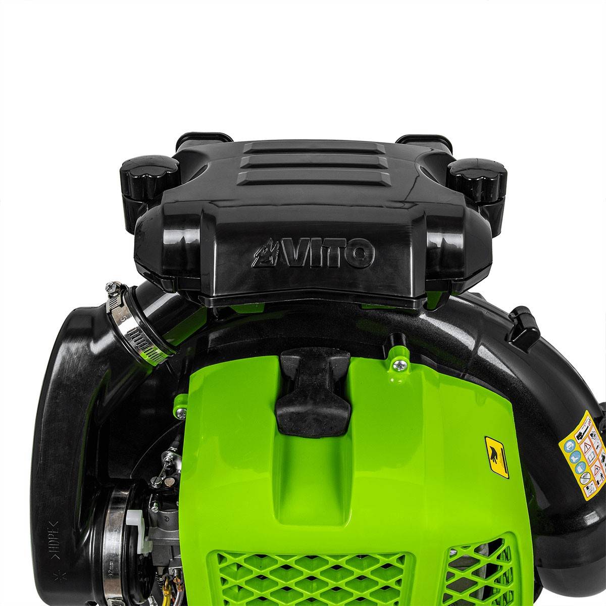 Souffleur de feuilles thermique Sac à dos Moteur 2T 3.6CV 76Cm3 VITO - Image 5