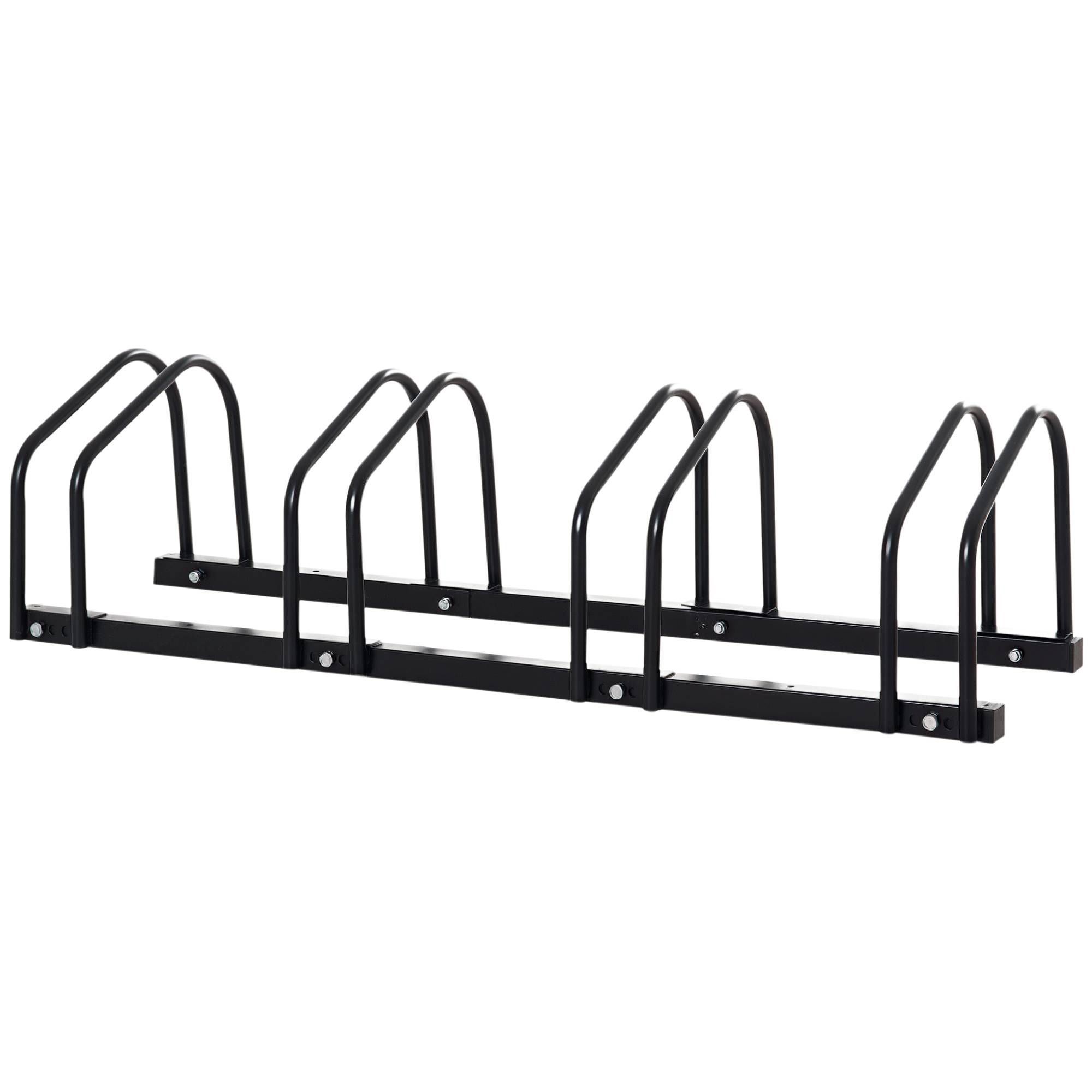 Râtelier pour 4 vélos acier gris 110 x 33 x 27 cm - PANGIVO