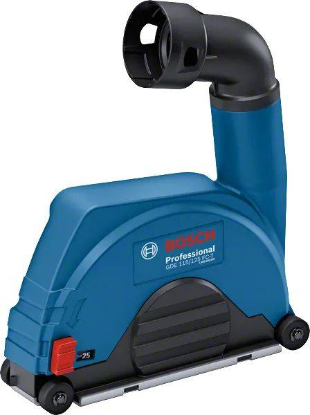 Bosch - Dispositif d'aspiration GDE 115/125 FC-T Professional profondeur de coupe maximale 25mm - BOSCH - 1600A003DK - Image 1
