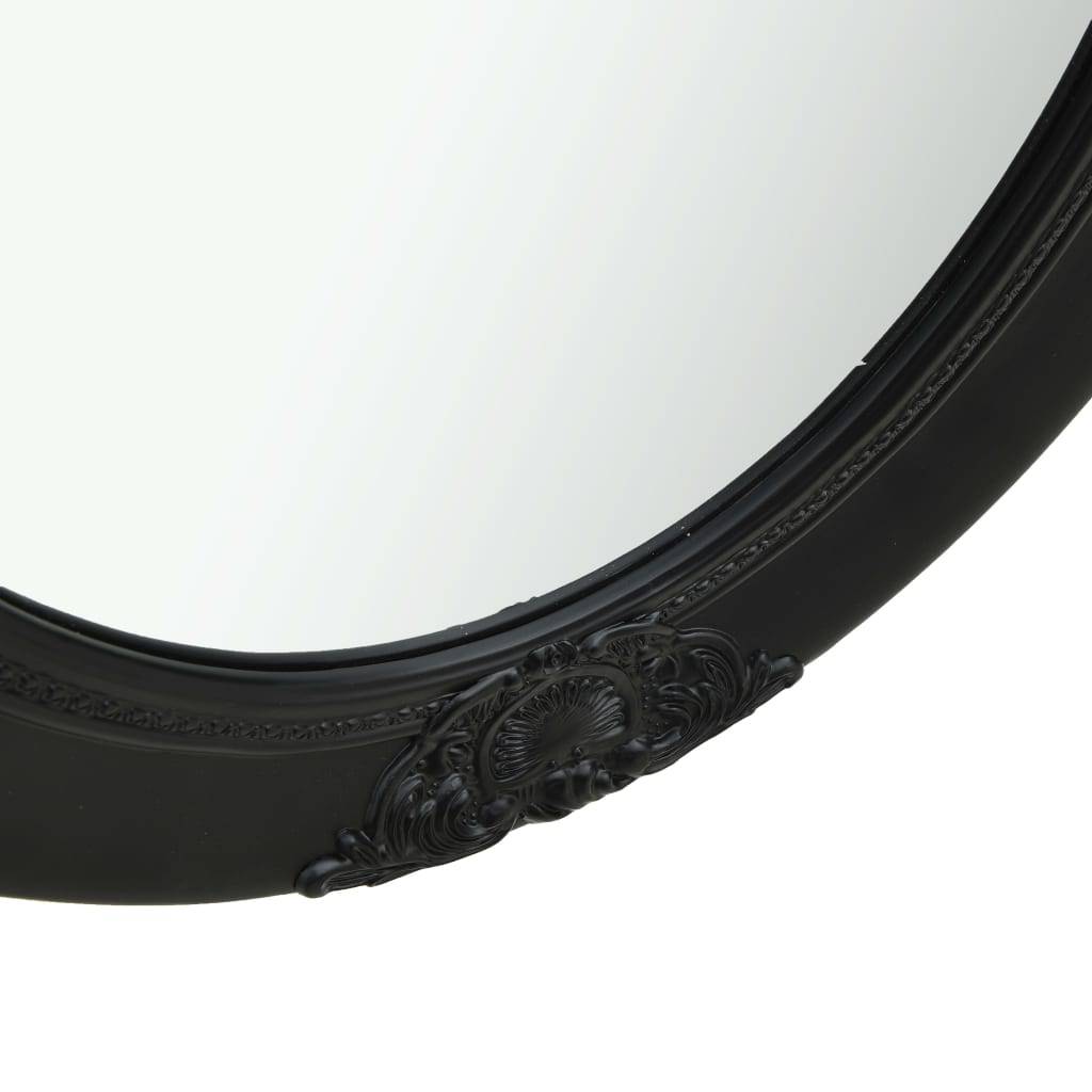 Maison Chic - Miroir mural - Miroir décoratif style baroque 50x70 cm noir - Image 5