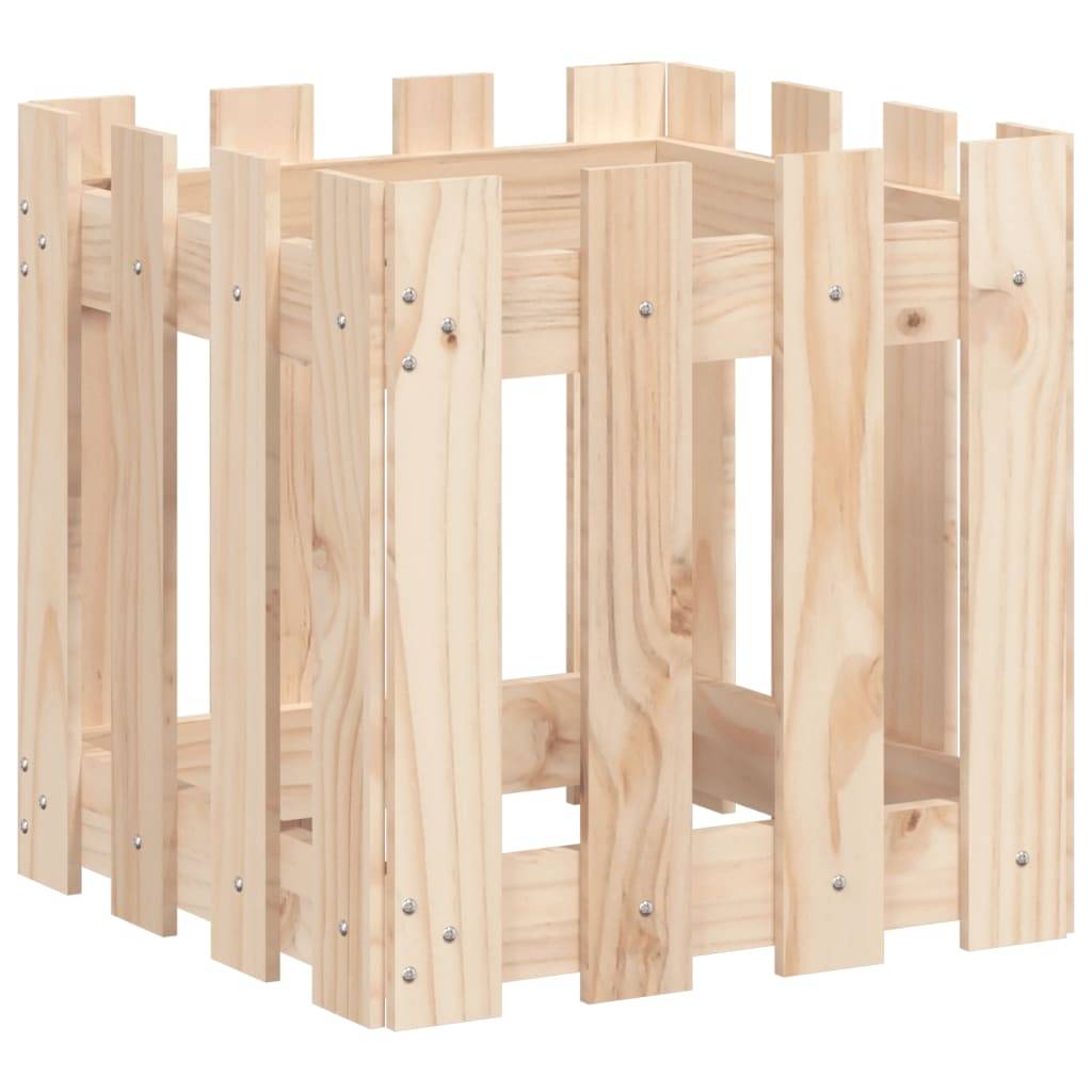 Prolenta Premium - Jardinière bois marron 40 x 40 x 40 cm - Prolenta premium p318.3 - Image 1