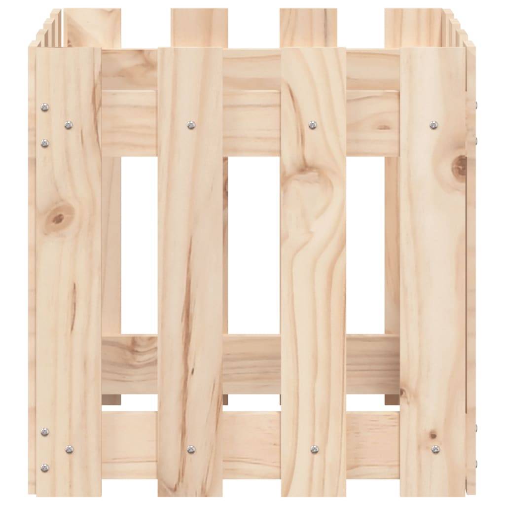 Prolenta Premium - Jardinière bois marron 40 x 40 x 40 cm - Prolenta premium p318.3 - Image 5