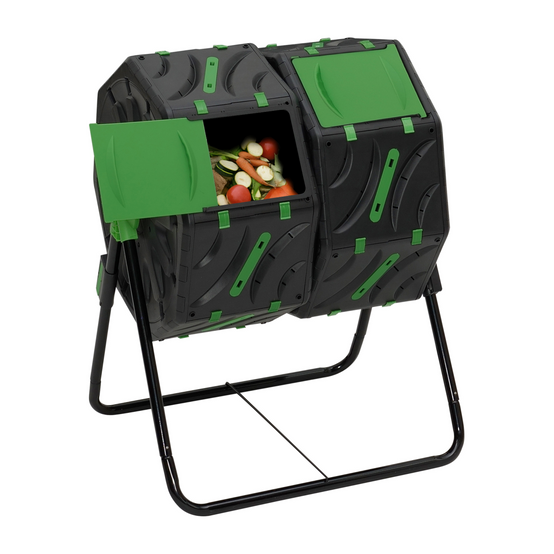 Bac de compostage rotatif double bac 140L - Image 2