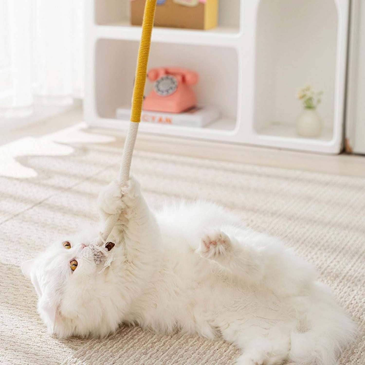 3 Corde à Mâcher pour Chats - Jouet Dentaire  DtopbuyAge - Image 5