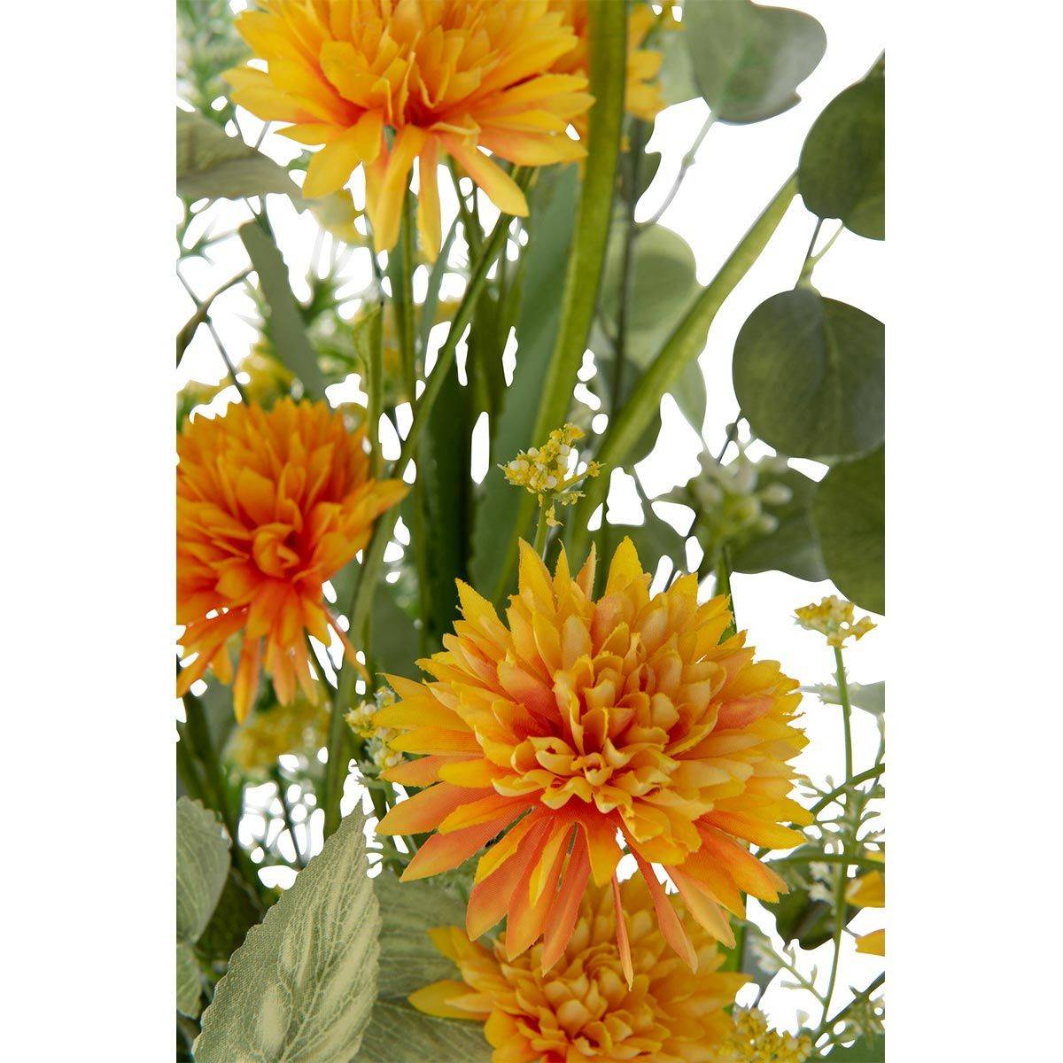 Bouquet de Fleurs Artificielles "Mixtes" 85cm Jaune - Image 3