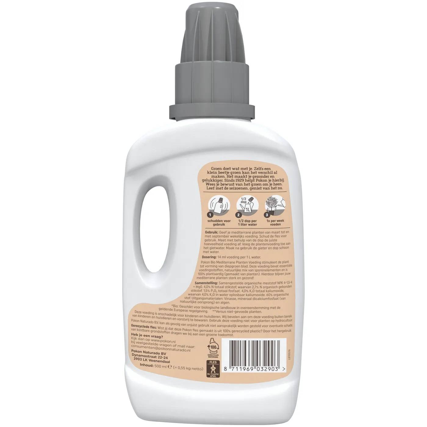 Pokon - Pokon - Engrais liquide pour plantes méditerranéennes - 500 ml - Image 4