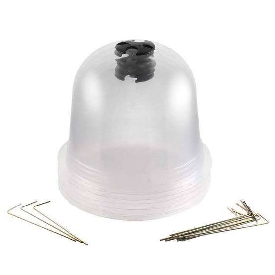 Cloches à salades plastique - Lot de 72 - Image 1