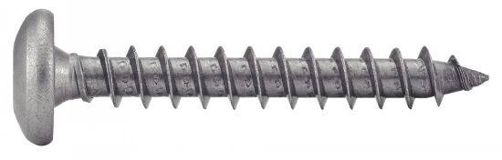 Acton - Vis à bois cylindrique 6 lobes inviolable ACTON inox A2 pour penture - 6x50 mm - boite de 100 - 628136X50 - Imagen 3