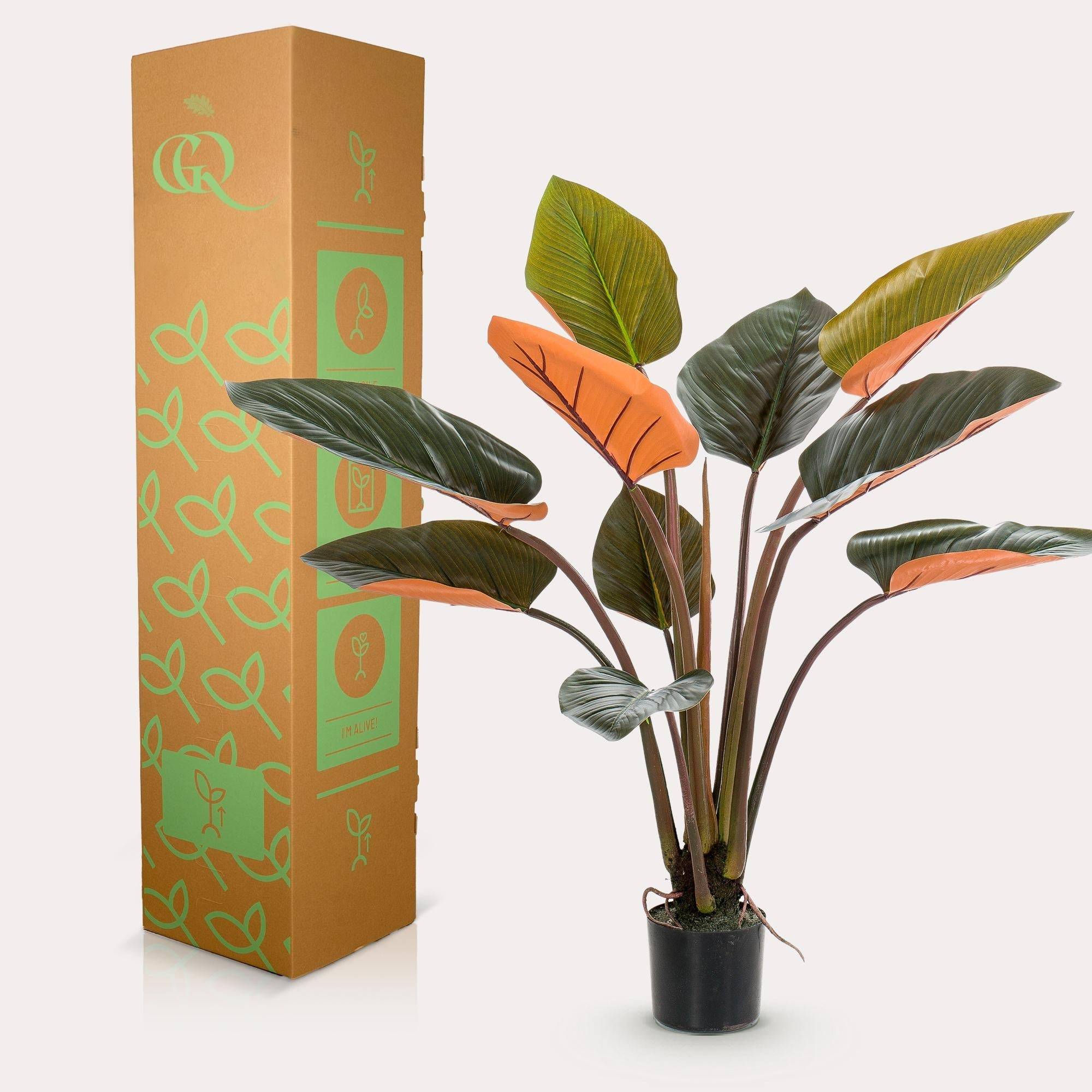 La Green Touch - Philodendron plante artificielle- h120cm, Ø14cm- La Green Touch - Imagen 3