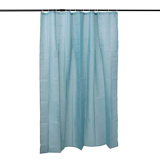 Rideau de Douche "Classique" 180x200cm Bleu Arctique - Image 1