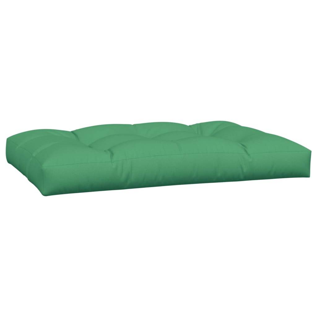 Lot de 5 Coussins d'extérieur - Coussins de palette - Coussins de Siège pour intérieur et extérieur vert tissu - Image 5