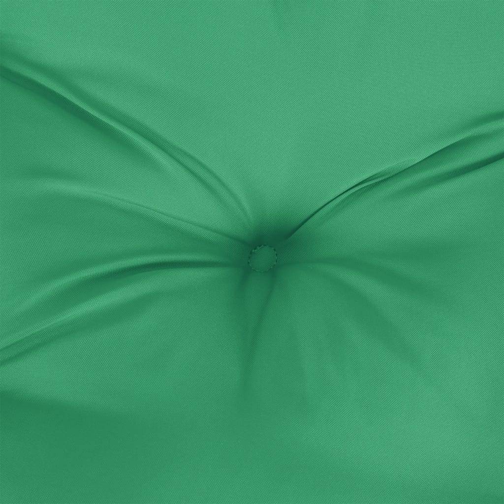 Lot de 5 Coussins d'extérieur - Coussins de palette - Coussins de Siège pour intérieur et extérieur vert tissu - Image 7