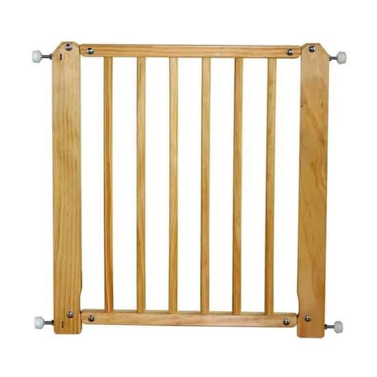 Nordlinger - NORDLINGER PRO Barrière Animaux - Amovible - Bois - Ouverture 70 à 76cm - Modèle USKY - Pour chien