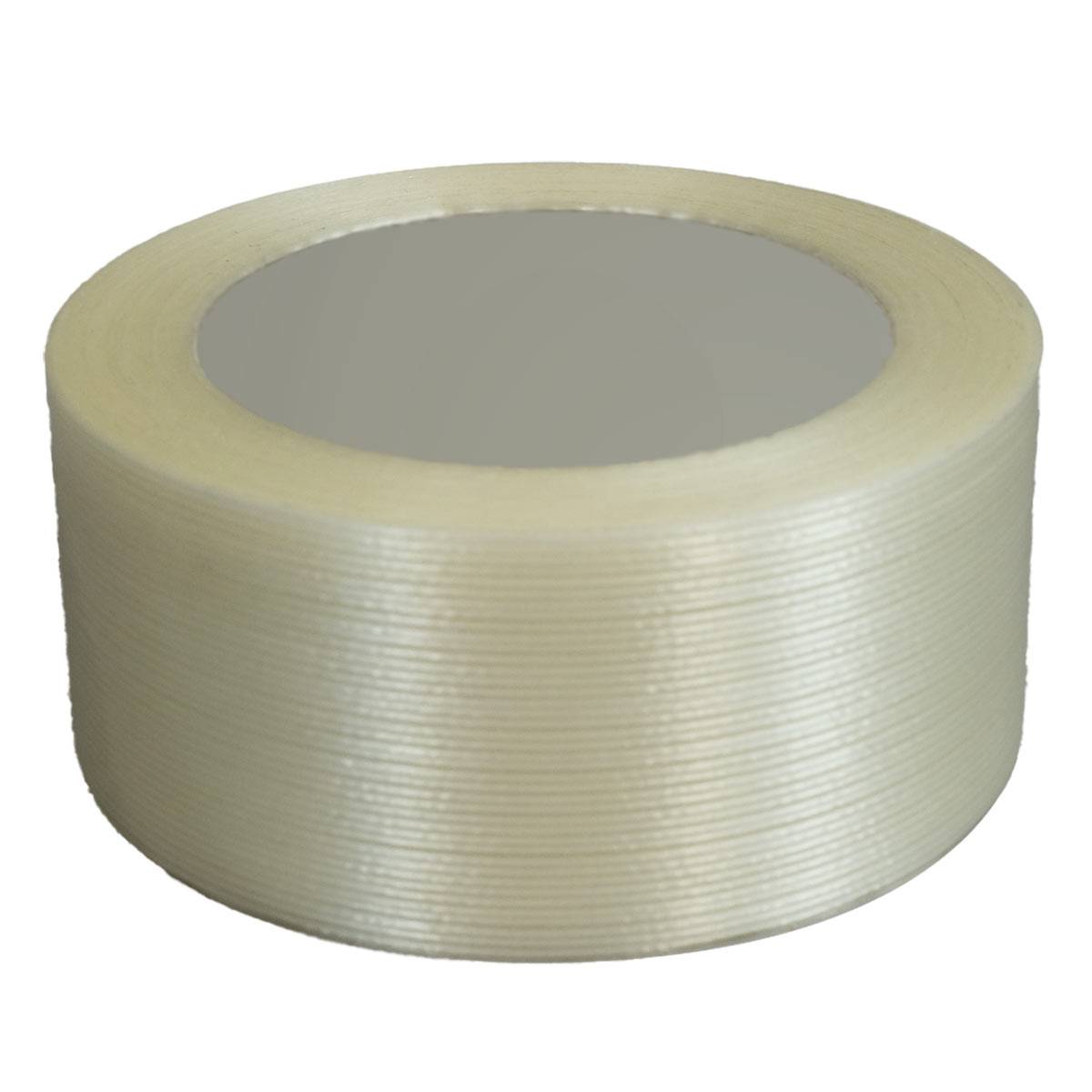 Ruban adhésif armé fil à fil transparent 130µ - rouleau adhésif 50 mm x 50 m - Carton 6 rouleaux TECPLAST - Imagen 4