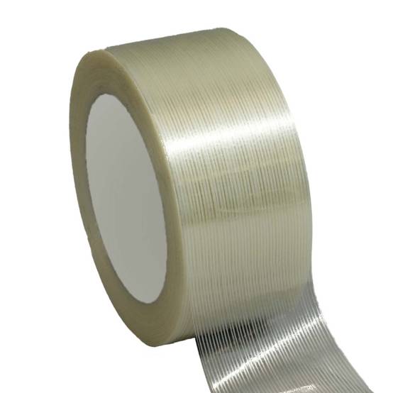 Ruban adhésif armé fil à fil transparent 130µ - rouleau adhésif 50 mm x 50 m - Carton 6 rouleaux TECPLAST - Image 2