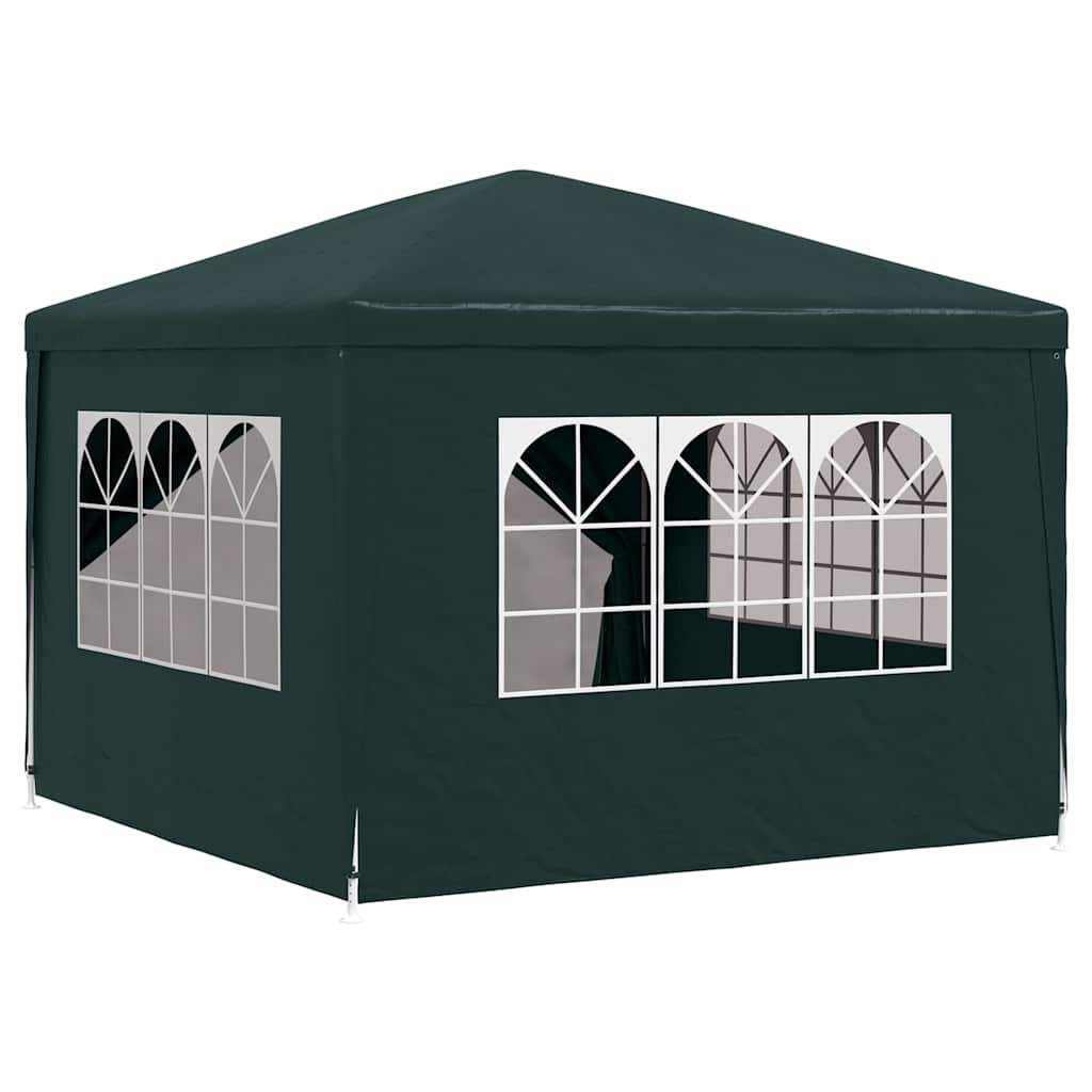 Pergola polyester vert 3 x 3 x 2,55 m - Prolenta premium p353.9 - Image 6