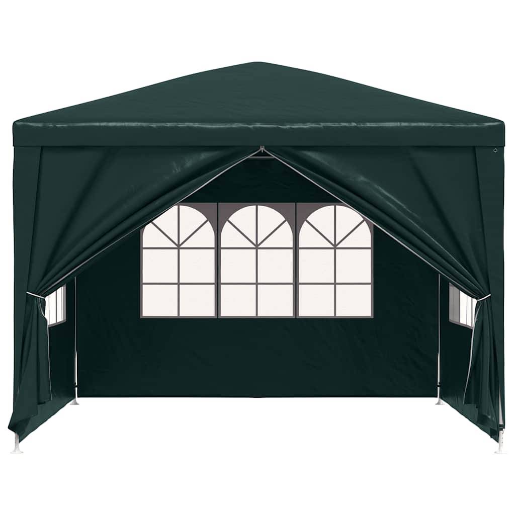Pergola polyester vert  3 x 3 x 2,55 m  - Prolenta premium p353.9 - Image 4