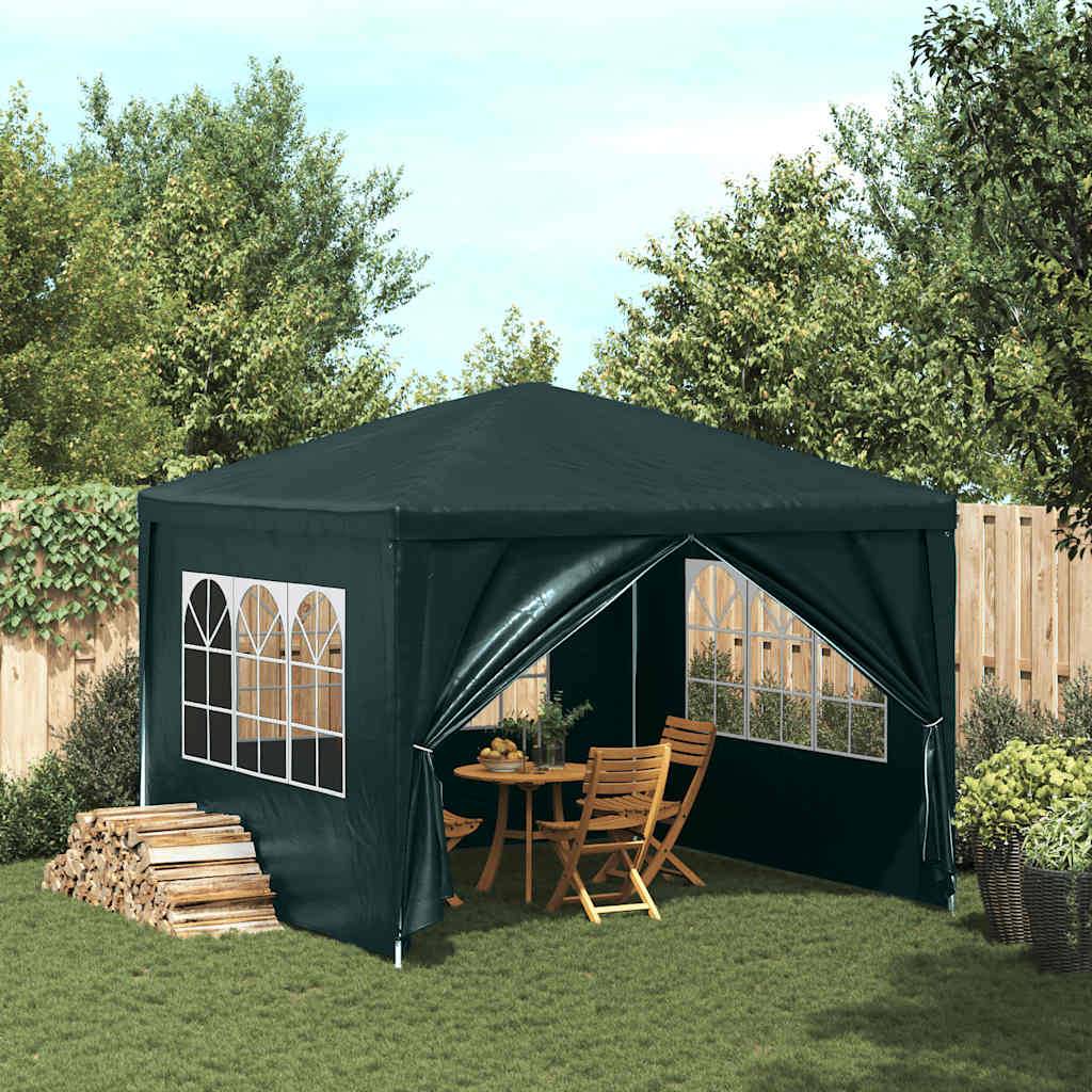 Pergola polyester vert 3 x 3 x 2,55 m - Prolenta premium p353.9 - Image 2