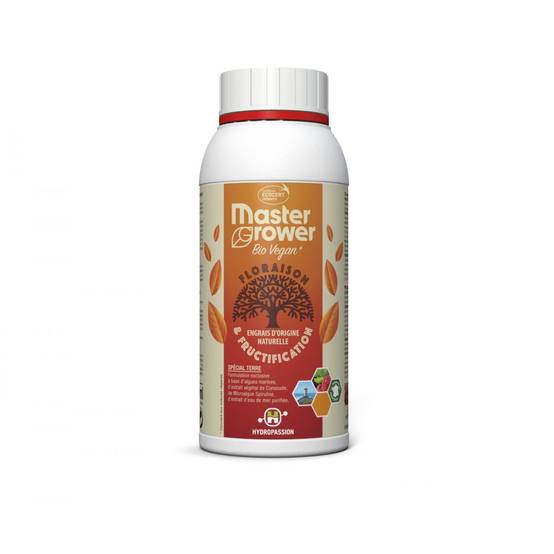 Engrais BIO VEGAN Bloom 500ml Master Grower - Hydropassion - Image 2