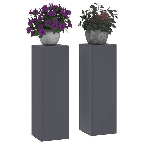 Support plante Prolenta Anthracite 24 X 24 X 75 cm - P95062A - Image 3
