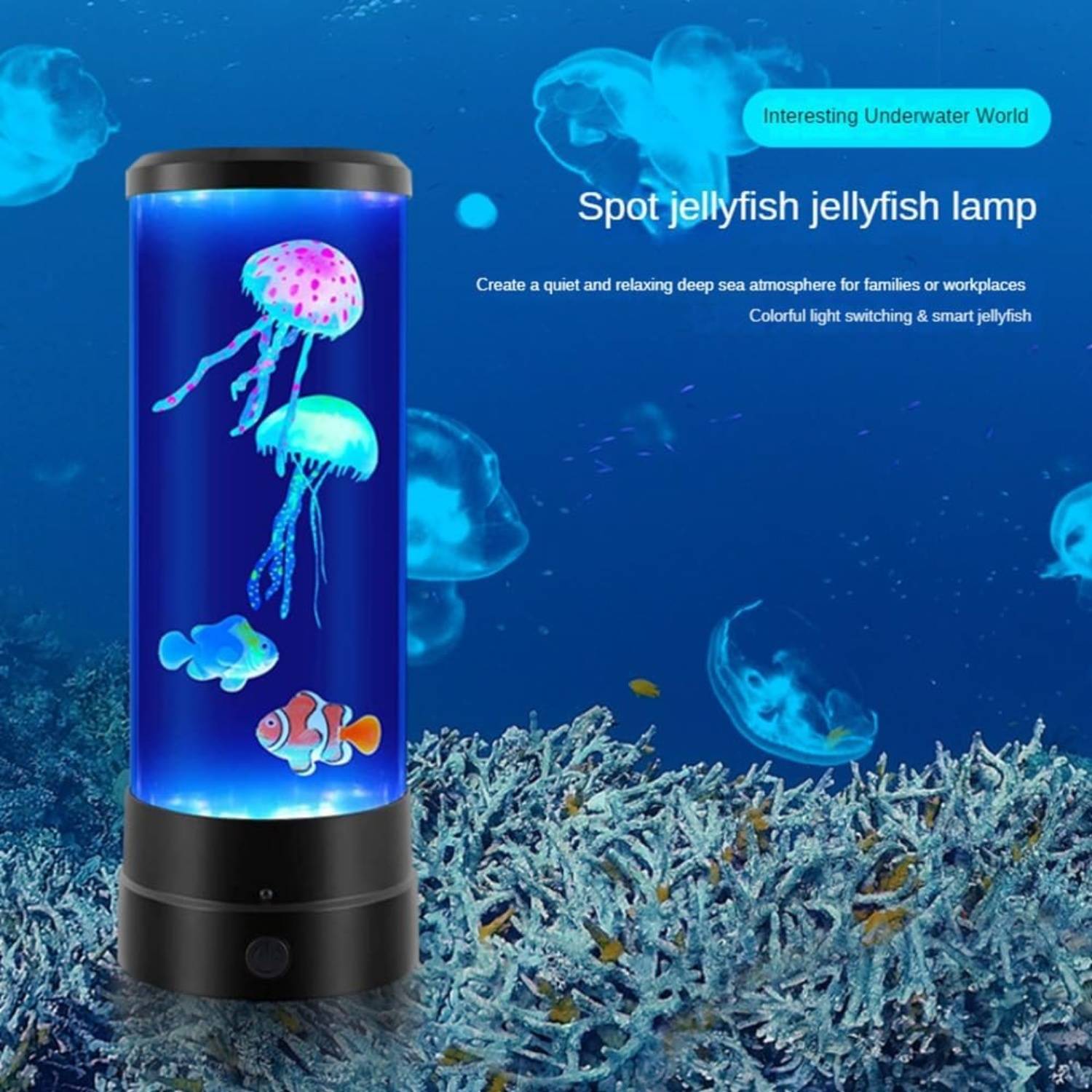 DtopbuyAge - Lampe à Poissons Bulles LED - Multicolore USB DtopbuyAge - Image 5