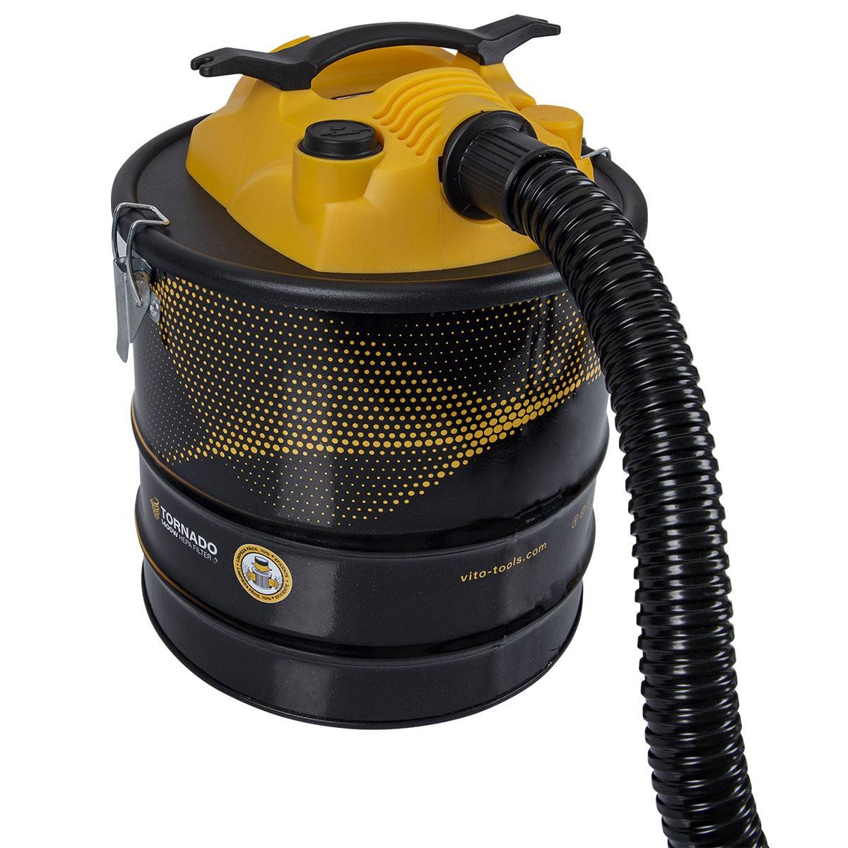 Aspirateur de cendres TORNADO 1400W 18L Filtre HEPA Fonction Souffleur VITO - Image 6
