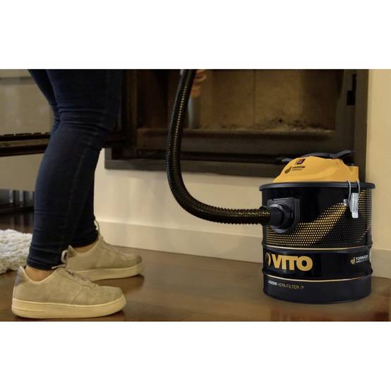Aspirateur de cendres TORNADO 1400W 18L Filtre HEPA Fonction Souffleur VITO - Image 3