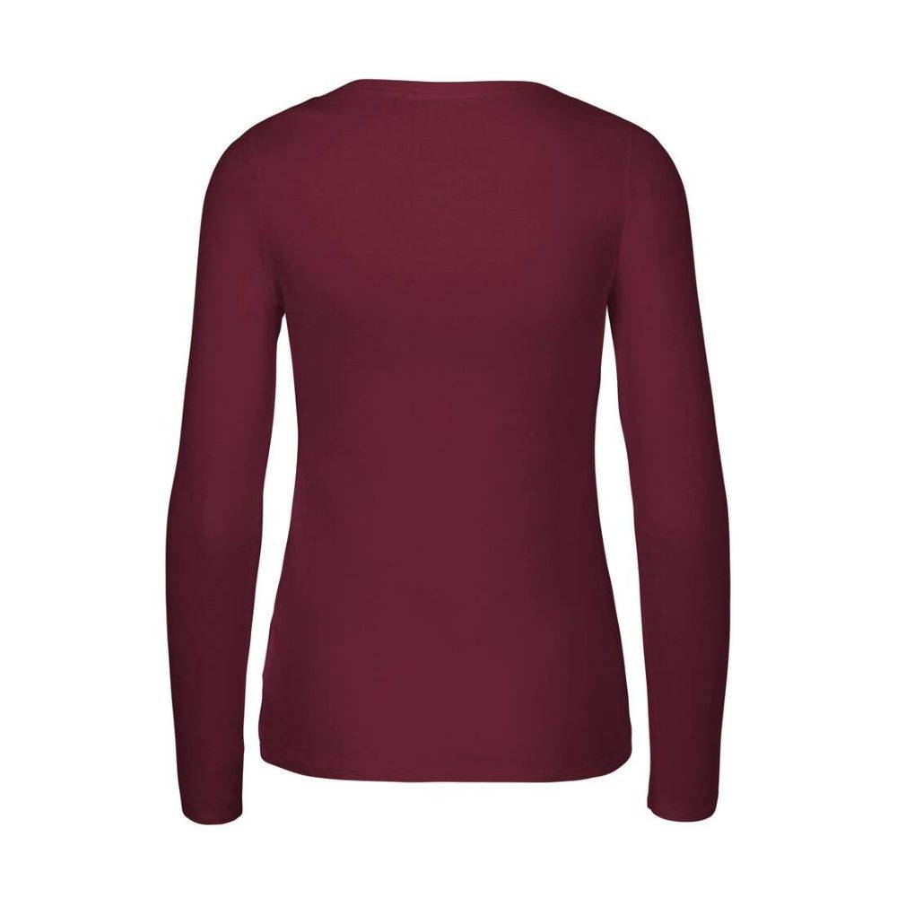 T-shirt manches longues FEMME NEUTRAL Bordeaux L - Image 2