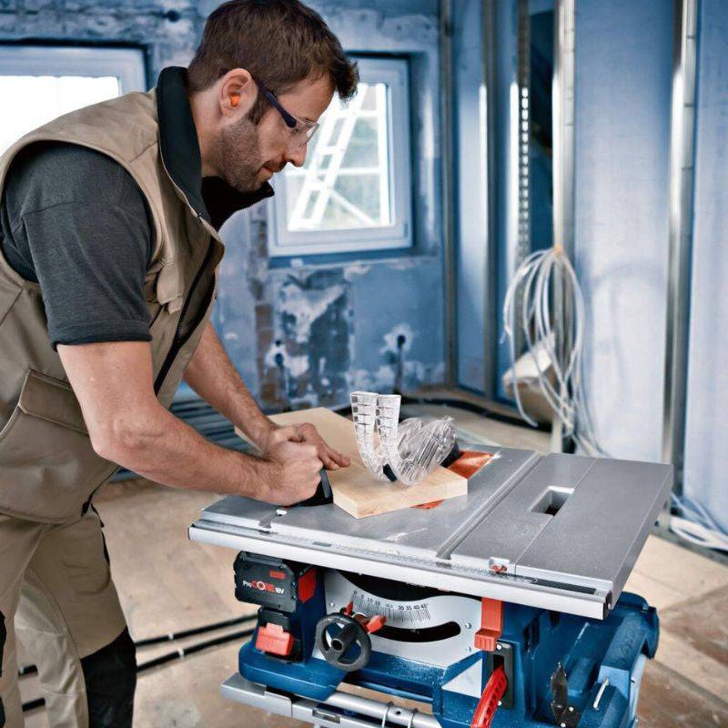 Bosch - Scie sur table BOSCH 0601B44000 -  GTS 18V-216 - Bi turbo brushless (vendu sans batterie) Bosch - Image 2