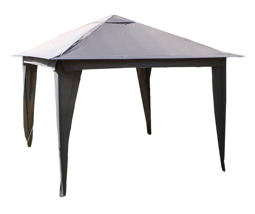 Couleurs du monde - Toile de remplacement en polyester 180gr/m² couleur taupe pour tonnelle Manéa  - Couleurs du Monde - Imagen 2