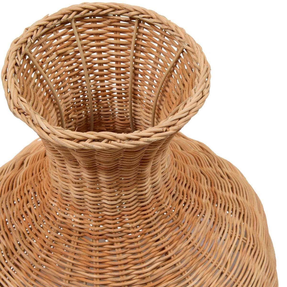 Vase Déco en Rotin "Melia" 70cm Naturel - Image 2