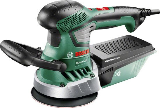Bosch - Ponceuse excentrique PEX 400 AE - 350W - BOSCH - avec accessoires - coffret - 06033A4000 - Image 2